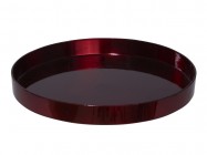 Поднос новогодний декоративный 27 см 223260 купить в Минске – цена оптом и в розницу, характеристики | floradecor.by - фото