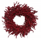 SHISHI Венок новогодний из ягод 75 см 72168 купить в Минске – цена оптом и в розницу, характеристики | floradecor.by - фото