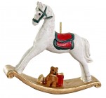 SHISHI Елочная игрушка Лошадка 7 см 71807 купить в Минске – цена оптом и в розницу, характеристики | floradecor.by - фото