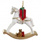 SHISHI Елочная игрушка Лошадка 7 см 71808 купить в Минске – цена оптом и в розницу, характеристики | floradecor.by - фото