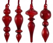 SHISHI Елочная игрушка Капля стеклянная 12 см 72257 купить в Минске – цена оптом и в розницу, характеристики | floradecor.by - фото