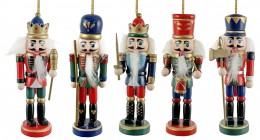 SHISHI Елочная игрушка Щелкунчик 12 см 73599 купить в Минске – цена оптом и в розницу, характеристики | floradecor.by - фото