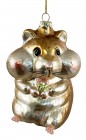SHISHI Елочная игрушка Морская свинка 12 см 73728 купить в Минске – цена оптом и в розницу, характеристики | floradecor.by - фото