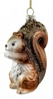 SHISHI Елочная игрушка Белка стеклянная 10 см 73800 купить в Минске – цена оптом и в розницу, характеристики | floradecor.by - фото